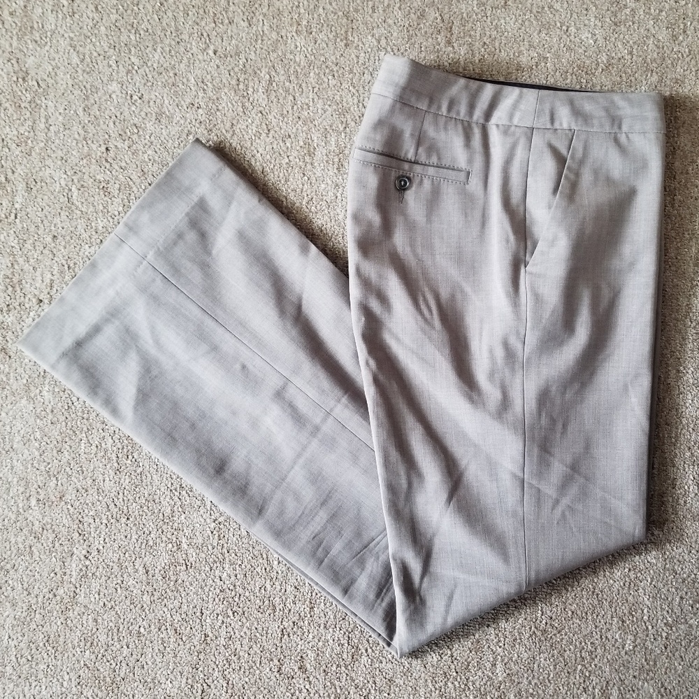 GRAY BANANA REPUBLIC DRESS PANTS